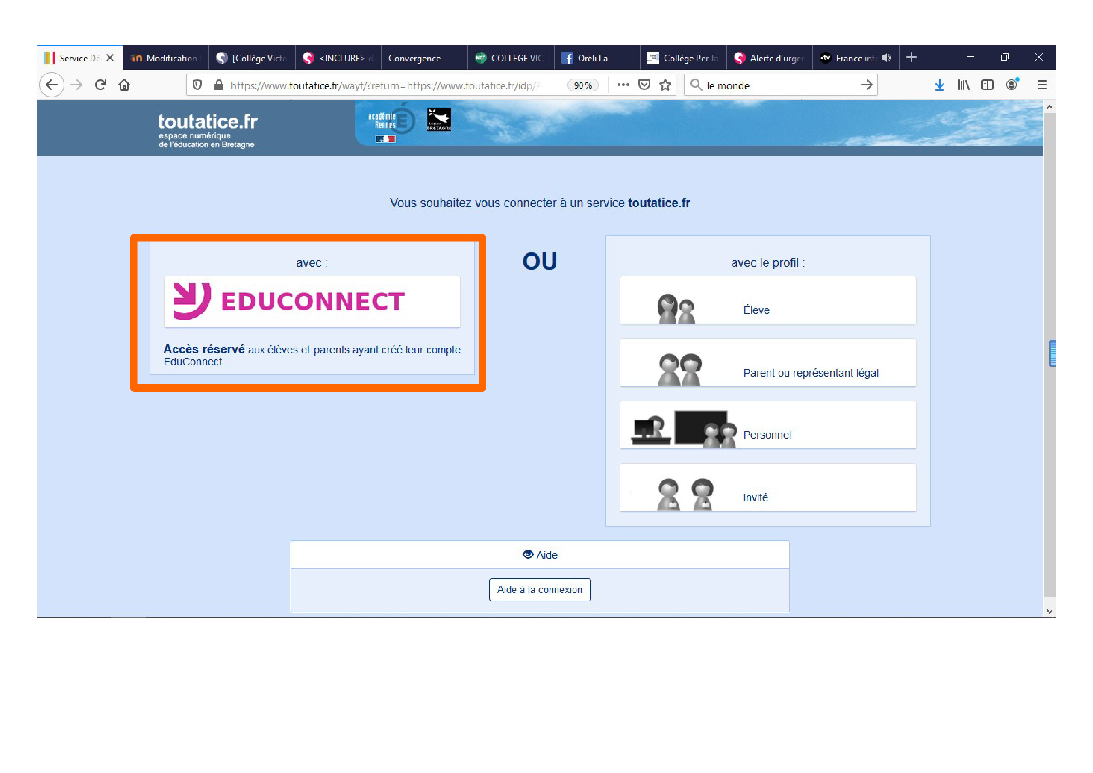 Comment utiliser Pronote ?  Collège Victor Vasarely