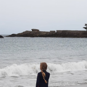 Les pieds dans l'eau