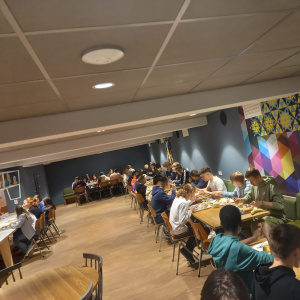 Au restaurant de l'auberge : Amsterdam