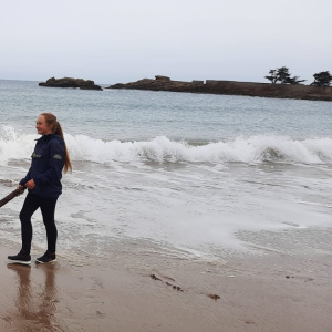 Les pieds dans l'eau
