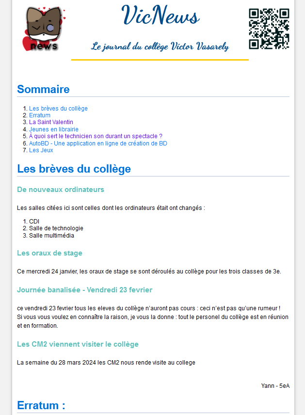 Version numérique